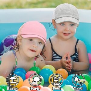 Baby Baseball Cap with Mesh Toddler Baseball Hat Infant Baseball Cap Baby Ball Cap Toddler Hat Kids Baseball Cap UPF 50+ - Image 4