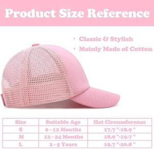 Baby Baseball Cap with Mesh Toddler Baseball Hat Infant Baseball Cap Baby Ball Cap Toddler Hat Kids Baseball Cap UPF 50+ - Image 6