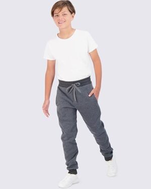 Real Essentials 3 Pack: Boys Cotton Active Fleece Jogger Sweatpants - Image 5