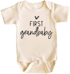 Bump and Beyond Designs Pregnancy Announcement, First Grandbaby Bodysuit