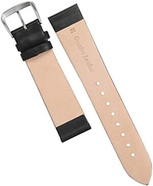 EACHE Classical Thin Leather Watch Bands for Ladies, Genuine Leather Watch Straps for Women & Mens 12mm 14mm 16mm 18mm 20mm More Colors - Image 4