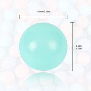 TRENDBOX 100 pcs Macaron Ball Pit Balls Plastic Balls for Ball Pit Pool Playpen Babies Kids Children Birthday Parties - Image 2