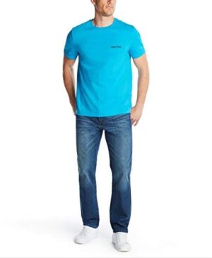 Nautica Men's Short Sleeve Solid Crew Neck T-Shirt - Image 2