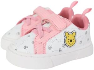 Disney Infant Winnie The Pooh Sneakers Girls Low Top Pull On