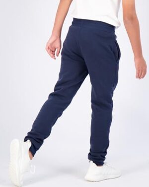 Real Essentials 3 Pack: Boys Cotton Active Fleece Jogger Sweatpants - Image 3