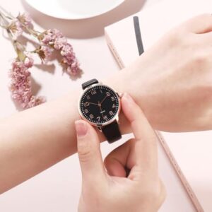 Women's Dainty Analog Leather Dress Watch for Small Wrists, Ladies Waterproof Watches for Women, Reloj para Mujer - Image 5