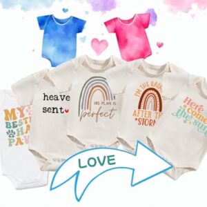 Newborn Infant Baby Boys Girls Funny Letters Print Bodysuit Short Sleeve Romper Pregnancy Announcements - Image 2