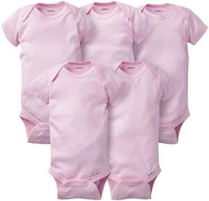 Gerber Baby 5-Pack Solid Onesie Bodysuits