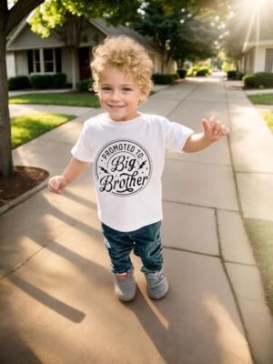 Big Brother Shirt New Baby Pregnancy Announcement Shirts Toddler Boys Promoted to Big Bro Tshirt - Image 3