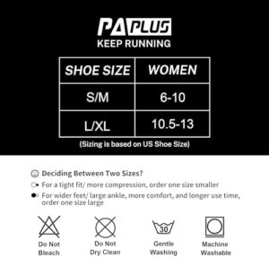 PAPLUS Compression Running Socks Women (6 Pairs), Ankle Athletic Socks Low Cut with Arch Support - Image 2