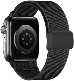 1/3 Pack Stretchy Nylon Solo Loop Compatible with Kids Apple Watch Bands 38mm 40mm 41mm& 42mm 44mm 45mm, Easy Buckle Adjustable Elastic Nylon Strap Replacement for iWatch Series 9/8/7/6/5/4/3/2/1/SE/SE2 Boys Girls