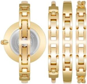 Anne Klein Women's Bangle Watch and Bracelet Set - Image 3