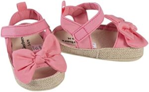 Gerber Baby-Girl's Espadrille Sandal Crib Shoe