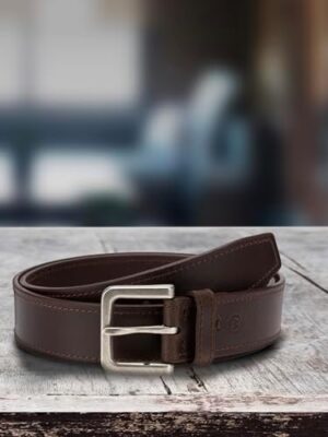 Wrangler Men’s Leather Belt, Country Casual Every Day Belt for Jeans - Image 6