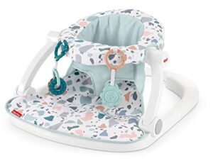 Fisher-Price Baby Sit-to-Stand Activity Center and Portable Sit-Me-Up Floor Seat with Toys - Image 5