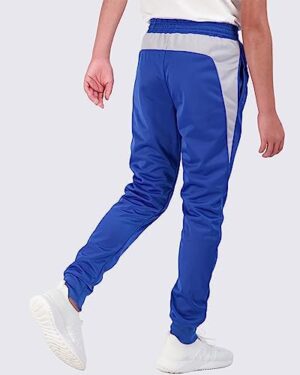 Real Essentials 3 Pack: Boy's Active Athletic Casual Jogger Sweatpants with Pockets - Image 3