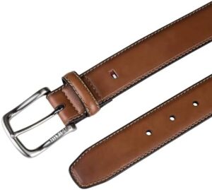 Tommy Hilfiger Men's Everyday Casual Jean Belt with Classic Harness Buckle - Image 4