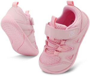 LeIsfIt Baby Shoes Boys Girls First Walking Shoes Non-Slip Toddler Shoes Breathable Sneakers Infant Shoes Crib Shoes