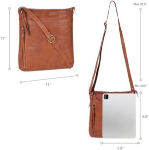 Leather Crossbody Bags for Women - Ladies Sling Handbags - Medium Cross body Purses Handbags - Purses For Women - Image 5