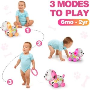 Musical Puppy Toys for 1 Year Old Boy Girl, Crawling & Walking Baby Toy 6-9-12-18 Month, Bilingual Toys for 1 Year Old Girl Gifts, Birthday Gift for 1 Year Old, Infant Toy for 7 8 10 Month Old - Image 2