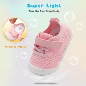 LeIsfIt Baby Shoes Girls Boys First Walking Shoes Infant Sneakers Crib Shoes Lightweight Non-Slip Shoes - Image 6