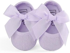 Baby Girls Princess Bowknot Soft Sole Cloth Crib Shoes Sneaker - Image 3