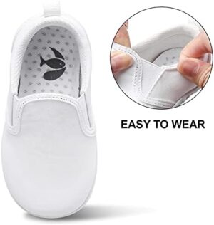 FEETCITY Unisex Baby Shoes Boys Girls Sneakers Infant Slip On First Walking Shoes Toddler Casual Star Sneaker Crib Shoes - Image 3