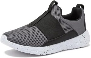 Avia Avi-Play Slip On Boys and Girls Sneakers - Lightweight Tennis, Athletic, No Tie Girls and Boys Shoes - Little and Big Kids Tennis Shoes Size 11-7 - Black, Navy Blue, Grey, White, Pink or Purple