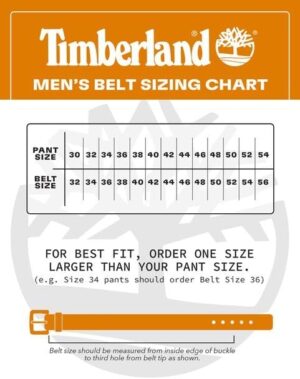 Timberland Men's Classic Leather Reversible Belt - Image 6