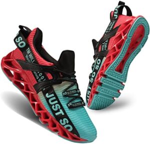 Mens Running Shoes Walking Non Slip Blade Type Sneakers - Image 7