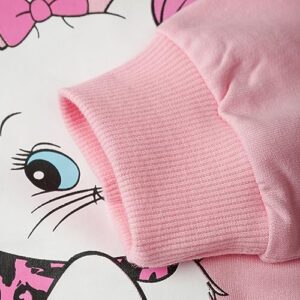 Little Girls Outfits 2 Piece Toddler Long Sleeve Sweatshirt Leggings Pants Fall Winter Clothing Set 2-10 Years - Image 6