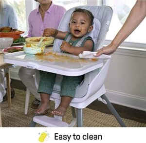 Ingenuity Beanstalk Baby to Big Kid 6-in-1 High Chair Converts from Soothing Infant Seat to Dining Booster Seat and more, Newborn to 5 Yrs - Ray - Image 13