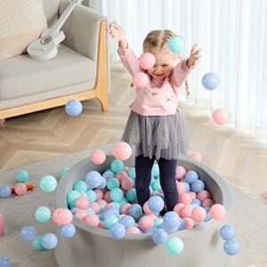 TRENDBOX 100 pcs Macaron Ball Pit Balls Plastic Balls for Ball Pit Pool Playpen Babies Kids Children Birthday Parties - Image 6