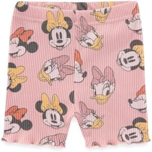 Disney Baby Lilo and Stitch Minnie Mouse Winnie The Pooh Girls 2 Piece Ribbed Top and Shorts Set for Newborn and Infants - Image 6