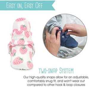 Zutano Unisex Organic Cotton Baby Booties With Gripper Soles - Image 7