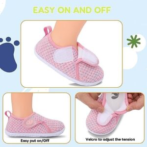 FEETCITY Baby Shoes Boys Girls First Walking Shoes Infant Sneakers Crib Shoes Breathable Lightweight Slip On Shoes - Image 2