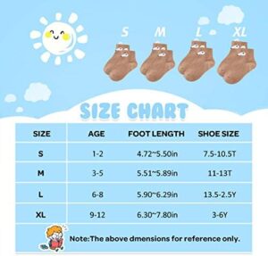 Gwenvenni Little Girls Toddler Animal Cat Socks Kids Children Cotton Anklet Crew Quarter Socks - Image 7