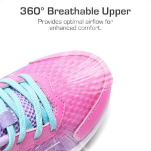 DREAM PAIRS Boys Girls Shoes Kids Tennis Athletic Running Lace Up Walking DuraPlay Lightweight Sneakers for Little/Big Kid - Image 3