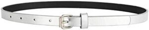 3 Pack Belts for Girls Rainbow Black Silver - Image 5