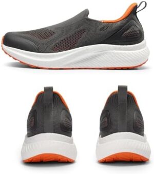 Men's Hands-Free Slip On Walking Shoes Laceless Comfortable Tennis Sneakers - Image 4