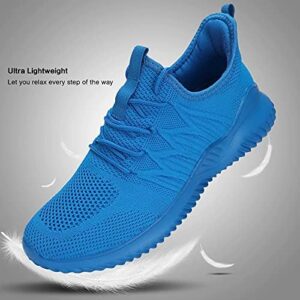 Mens Slip On Running Shoes Athletic Walking Trainers Lightweight Breathable Mesh Tennis Sneakers - Image 3