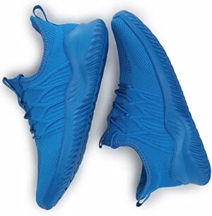 Mens Slip On Running Shoes Athletic Walking Trainers Lightweight Breathable Mesh Tennis Sneakers - Image 7