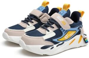 Boys Girls Shoes Lightweight Breathable Running Tennis Athletic Kids Sneakers - Image 3