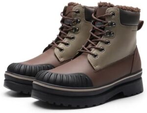 Bruno Marc Men's Snow Winter Insulated Waterproof Outdoor Boots - Image 3