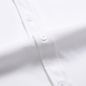 Men's Dress Shirts Stretch Wrinkle Free Formal Long Sleeve Shirts Business Casual Button Down Shirt - Image 4