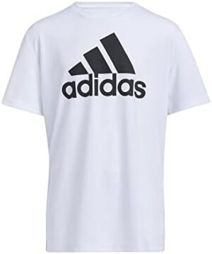 adidas Boys' Short Sleeve Aeroready Performance Logo Tee T-Shirt