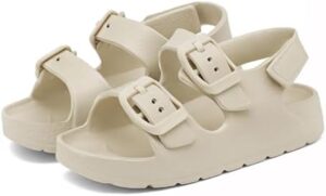 ChayChax Toddler Boys Girls Double Buckle Sandals Children's Adjustable Back Strap Water Sandal - Image 5