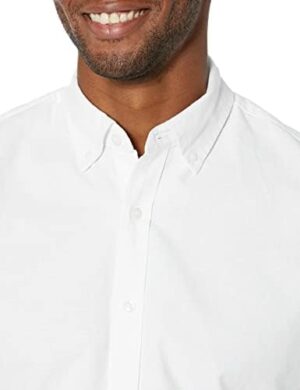 Amazon Essentials Men's Slim-Fit Long-Sleeve Oxford Shirt - Image 3