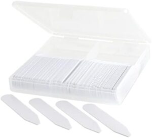 200 Plastic Collar Stays For Men Dress Shirts 2.2" 2.5" 3" inch