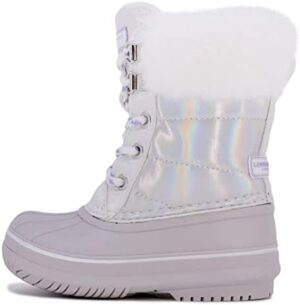 LONDON FOG Girls Bell Court Cold Weather Warm Lined Snow Boot - Image 2